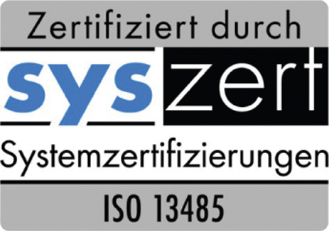 aacurat ISO-Zertifizierung 13485